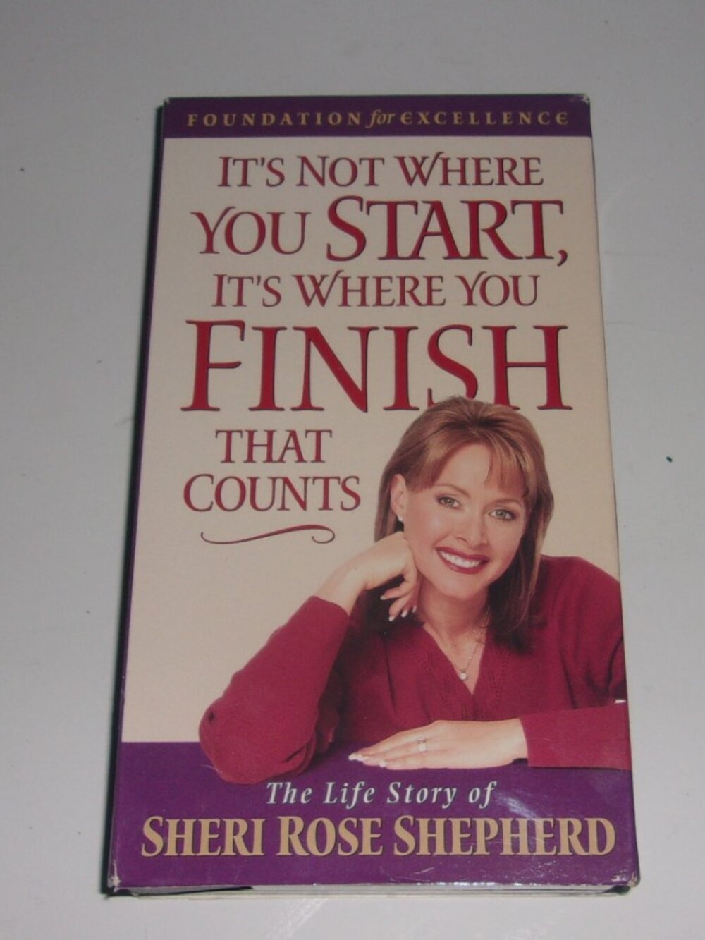 Sheri Rose Shepherd Life Story VHS Videotape